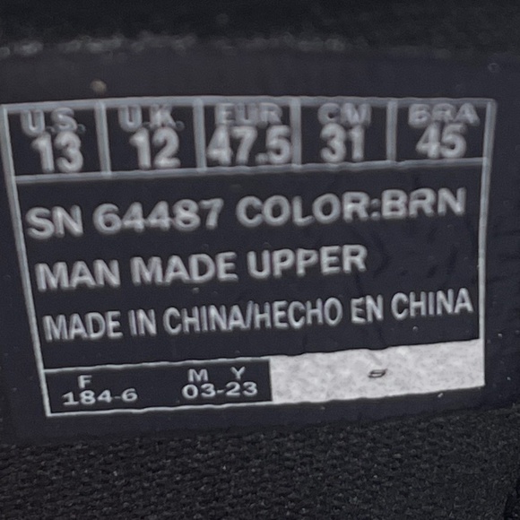 Skechers Men's 13 Louden Sandal Brown SN 64487 New Without Box - Picture 12 of 12